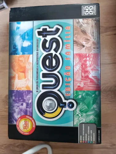Jogo de Tabuleiro Quest Edição Família Completo 
