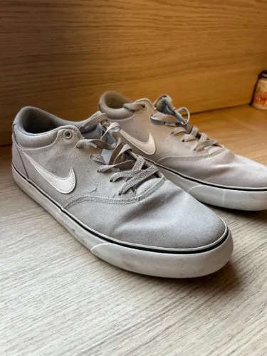 Tênis Nike SB Chron 2 Original - Cinza, Tam 42