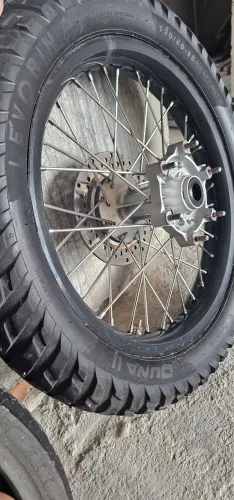 Rodas da Lander toda original raios 4mm inox