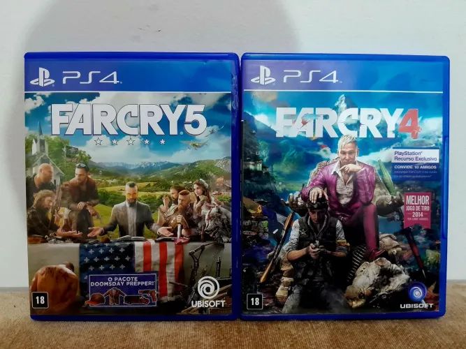 Combo Far Cry 4 & 5 PS4