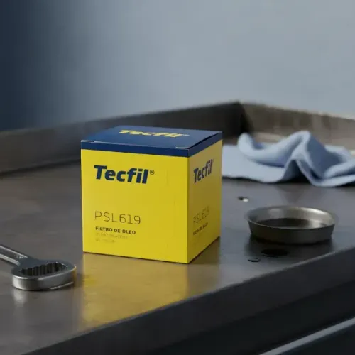 Filtro De Óleo Tecfil Psl619 Para Motor Novo 6 Unidades Filtro De Óleo Tecfil Psl619 Para 