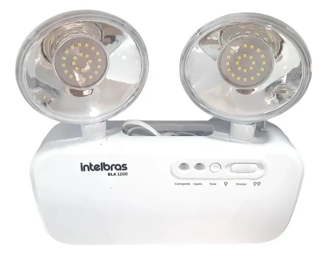 Bloco Luz Emergência Intelbras BLA 1200 Novinho!
