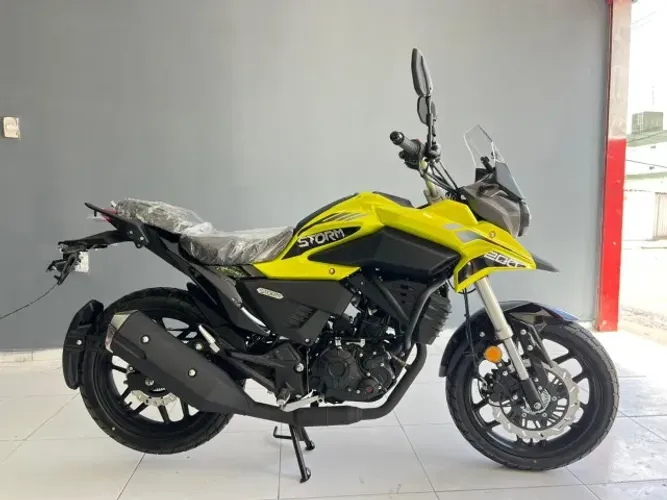 Storm 200 Shineray 2026 ABS Completa. Financiamento com possibilidade de ZERO de entrada