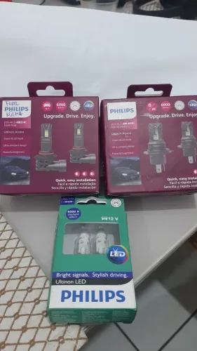Lâmpadas LED Philips conjunto completo
