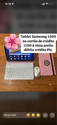 Tablet seminovo pra levar logo! Samsung Galaxy S6