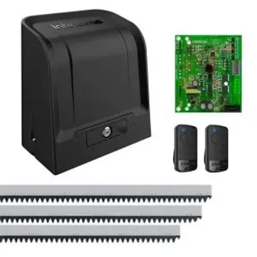 Instalado motor para portão eletrônico Intelbras