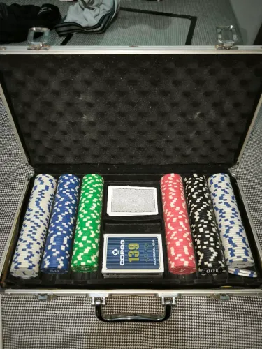 Maleta poker 300 fichas