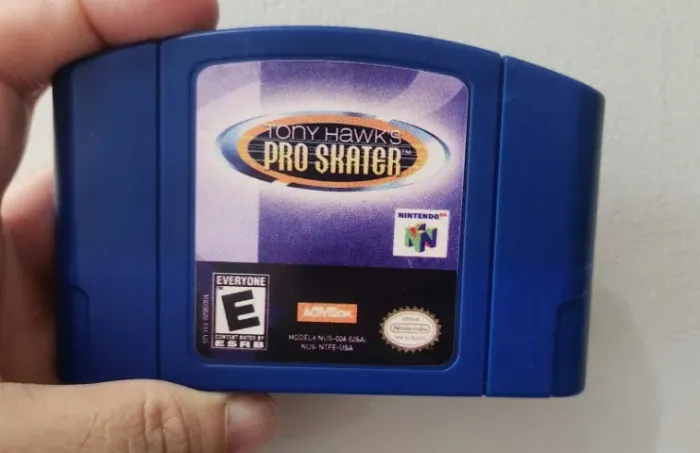 Jogo Original Tony Hawks Pro Skater CARTUCHO Nintendo 64