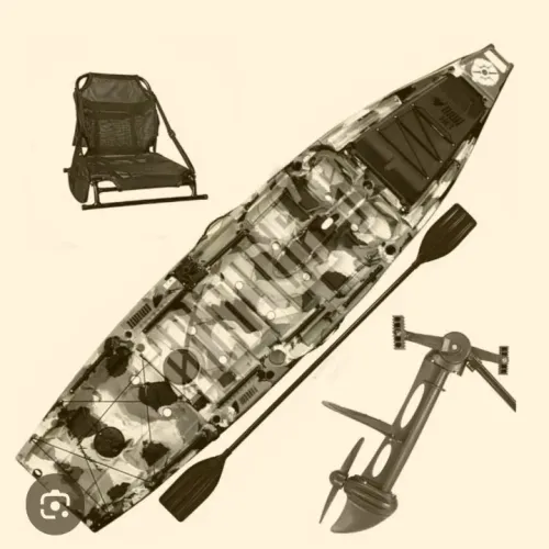 Caiaque iron com pedal.