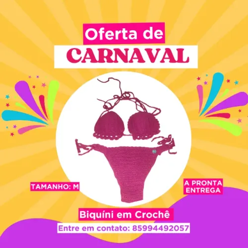 Produtos em Crochê - A pronta entrega