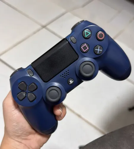 Controle original ps4 azul