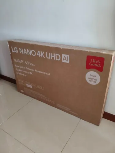 Smart TV LG Nano 4K Nu850B 43' 2026 AI