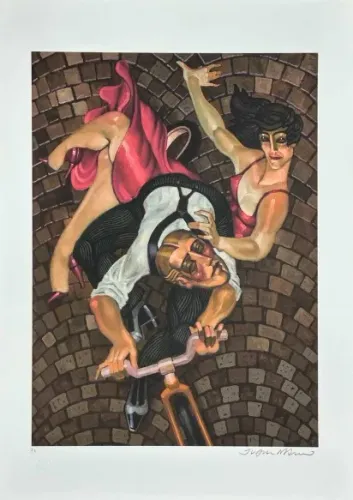 Rara gravura PA (prova do artista) de JUAREZ MACHADO, assinada a mão