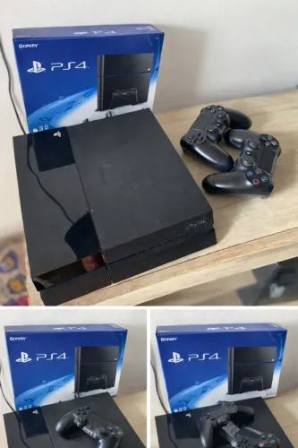 PLaystation4 Fat + controle + conta gratis com 150jogos