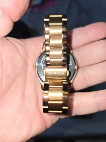 Relógio Technos Dourado Feminino Dress Quartz Resistente à Água