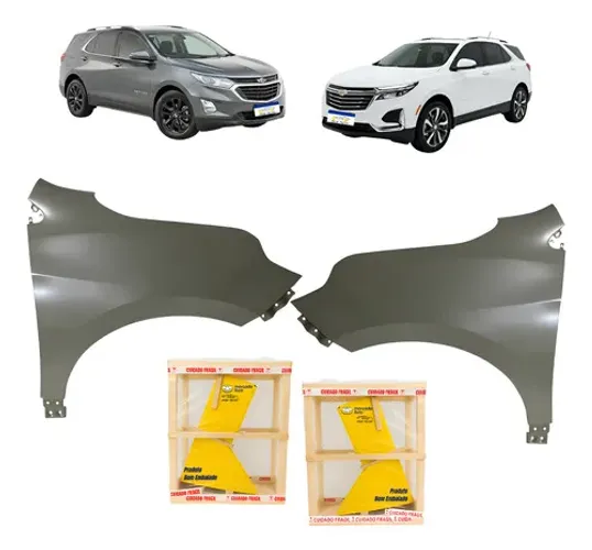Par Paralama Gm Equinox 2018 2019 2020 2021 2022 2023 2024