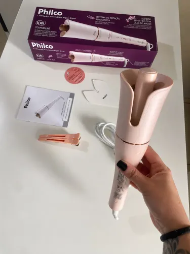 Cacheador Automático Philco Argan Styler - Rosa