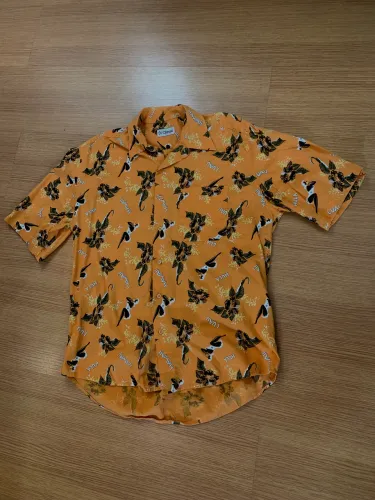 Camisa Havaiana Hula Vintage