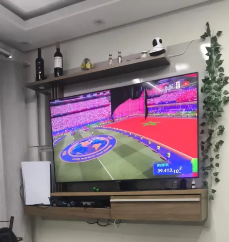 Tv Samsung 55 polegadas qled + painel 