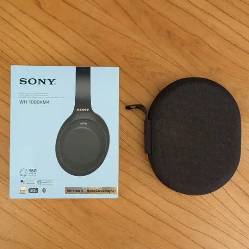Fone De Ouvido Bluetooth Sony WH-1000XM4 Cancelamento Ruído ANC Completo Na Caixa + Case