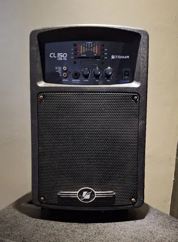 Amplificador MiC USB FM SD AUX CONTROLE FRAHM 50W
