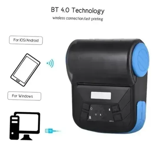 * Goojprt Mtp-3 80 Mm Bt Impressora Térmica Portátil