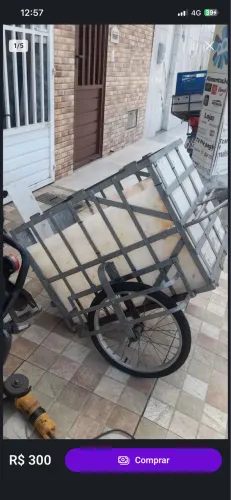 Carrocinha para moto