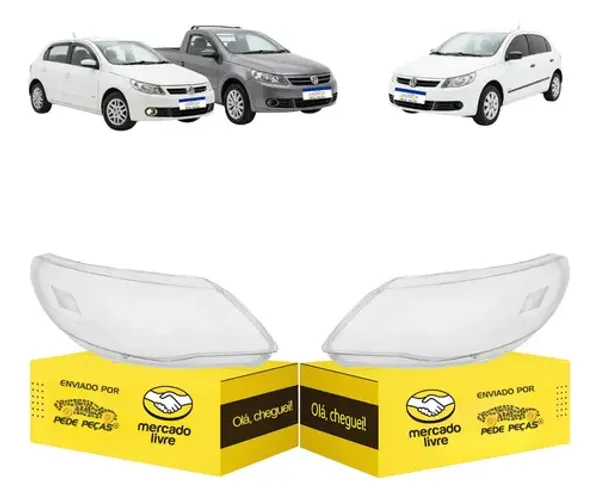 Par Lente Farol Gol Saveiro Voyage G5 2009 2010 2011 2012