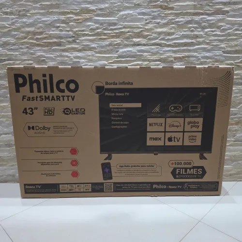 Smart TV QLED Philco 43" - LACRADA