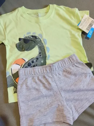 Conjunto Carter's - Dino - 2 anos