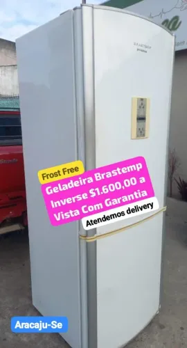 GELADEIRA BRASTEMP INVERSE FROST FREE 