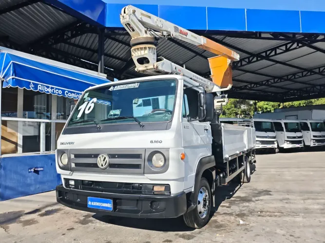 VW 8.160 - Ano:2016 - Cesto aéreo 14m(Somos Loja)
