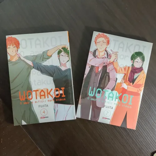 Mangá wotakoi vol. 4 e 7