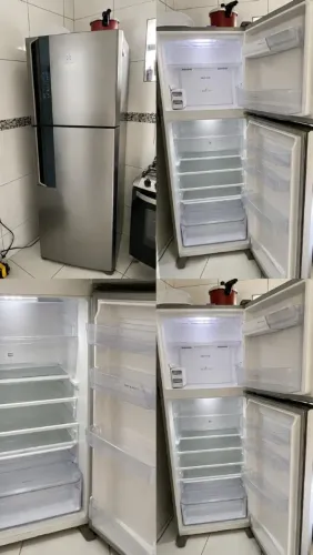 Geladeira Inox Eletrolux FrostFree 127 volts