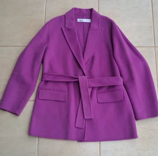 Casaco Zara Roxo/ Fúcsia 