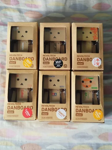 Yotsuba - Revoltech Danboard Mini - 6 unidades - diversos (Kaiyodo) LEIA DESCRIÇÃO