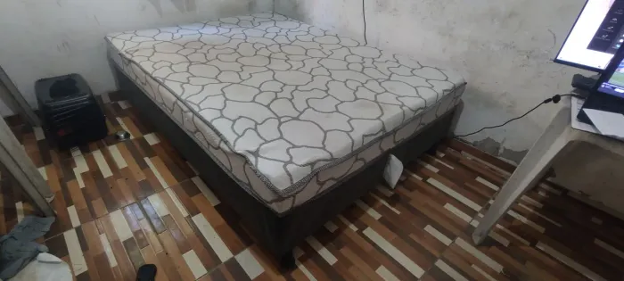 Cama box casal usada