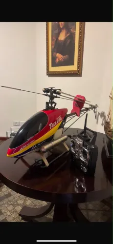Helicóptero RC Align T-Rex 600 Nitro Pro + Rádio Futaba + Starter