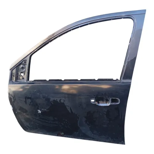 Porta dianteira Esquerda Preta Ford Fiesta 2000 2012