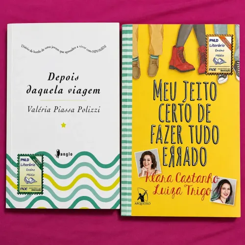     Kit 2 Livros Juvenis e Inspiradores - Ótimo Estado