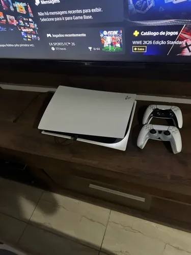 Ps5 fat com dois controles