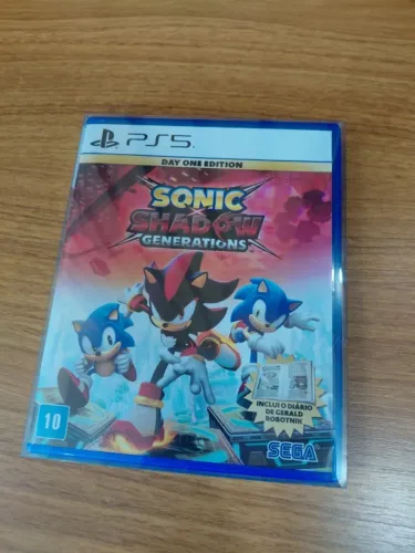 SONIC X SHADOW GENERATIONS - PS5 | MÍDIA FÍSICA