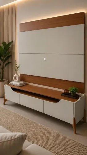 Rack com Painel Laqueado OFERTA DE ÚLTIMA PEÇA