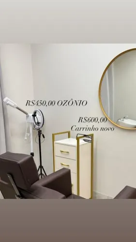 Vapor Ozônio Salão Barbearia Cabelo Facial Estética Estek