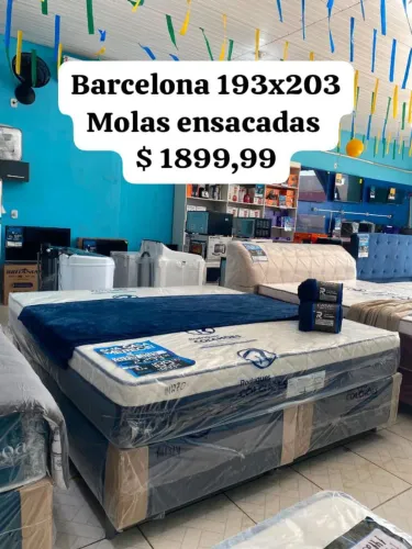 Cama Super King 193x203 - Molas ensacadas..super oferta!!