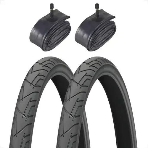 Kit 2 pneu Levorin Praeiro 26x195 +2 câmera aro 26