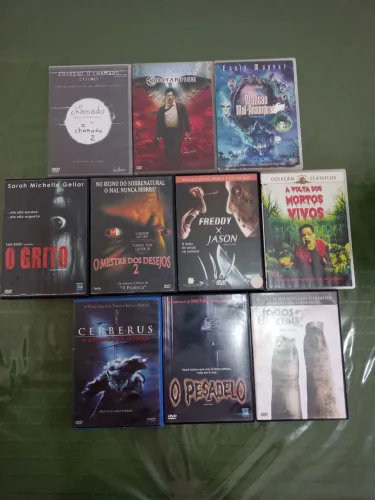 Lote Dvds Originais terror.