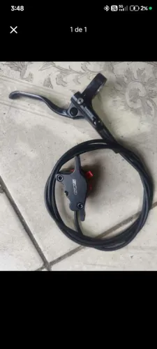 freio a disco GTS (manete Shimano mt200)