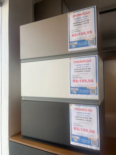 Basculante de cozinha (nincho suspenso)