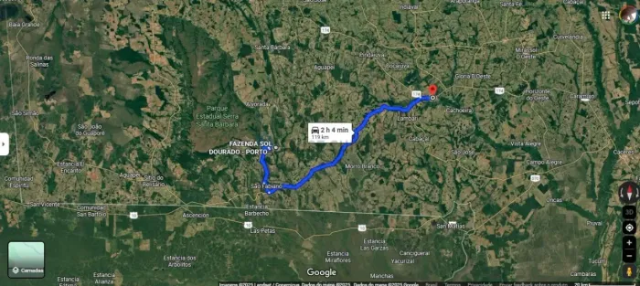 VENDO!!! Uma fazenda com 630 alqueires (1.512 hectares) na região da cidade do P